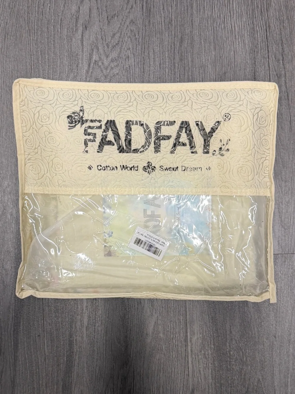 FADFAY Floral Duvet Cover Set Full 3pc Cotton  (Z22E)